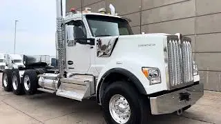 Обзорная экскурсия по тяжелому грузовому автомобилю W990 Day Cab 2026 года #Kenworth #Cummins #he...