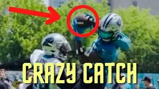 Terrace Marshall HUGE CATCH In Drills At Carolina Panthers Minicamp | 2023 Dynasty Fantasy Football