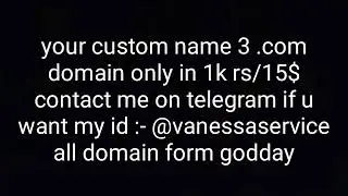 Free .com domain 2022 | Cheap unlimited domain