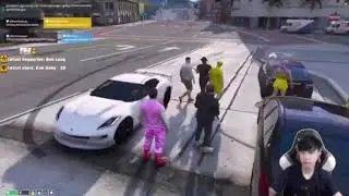 Tii Gaming កាប់ឡានរបស់ Hellazlender  | GTA V PPRP