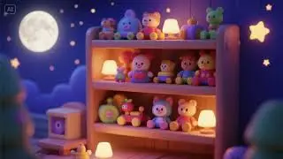 Goodnight From the Toy Shelf 🧸💤 | A Gentle Bedtime Song & Story for Kids