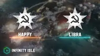 Happy(S) vs Libra(S) - Infinity Isle - Red Alert 3