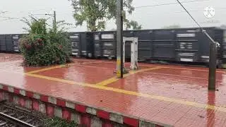 Furious skip action of BOXN Rake hauled by WAG9 in back Murhipar