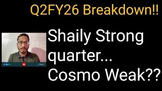 Shaily Engineering & Cosmo First Q2FY26 Breakdown: Growth, Guidance & Key Insights !!