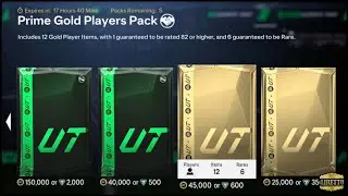 FC25 First Pack Opening! (Prime Gold Player Packs) 🥳
