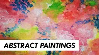 Abstract Art TV Slideshow☀️(Soak up the peacefulness) |No Sound
