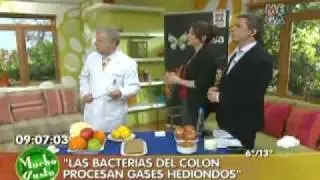 Hinchaz&oacute;n, gases y flatulencias (Mucho Gusto - Mega)