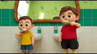 Jungle Toothbrush Party! 🐊✨ Brushing Teeth is Fun with Derek & Friends | Little Derek World