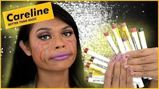 WHO WOULD WEAR THIS?! CARELINE KISS STICKS! SWATCHES AND REVIEW ON MORENA/MAITIM SKIN!