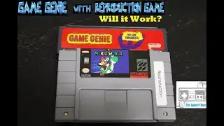 Game Genie SNES with Reproduction Game - Will it work? Episode 7