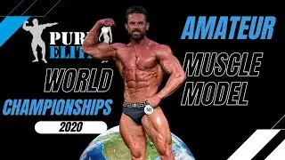 Amateur Muscle Model at Pure Elite World Championships 2020