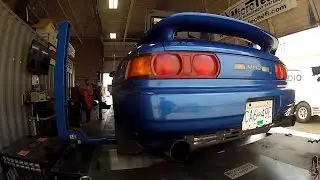 Marcus' MR2 Hits the Dyno for the First Time!!
