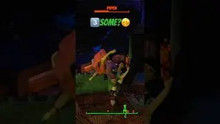 Fallout mod, but every time there&rsquo;s a fight SpongeBob music plays 💀 (Cait vs Piper) #fallout #memes