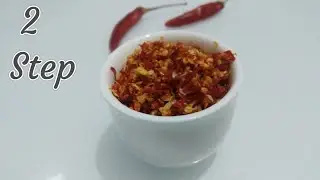 2 Step Chili Flakes recipe || Crushed Red Pepper || Red Chili flakes for pizza & pasta