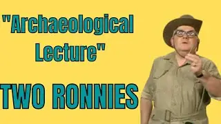 American Reacts to The Two Ronnies - Archaeological Lecture | Comedy | #FRF