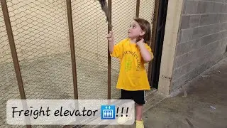 Epic find. Montgomery freight elevator 🛗 SO to @stlelevators @DieselDucy @FloridianElevators☺️