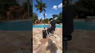 Why are BreakCore Drums so cool?! (joey Castro playing a breakcore beat outside)