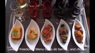 Ristopub Land of Freedom Corralejo - Menu Tapas de Tierra Taste and choose