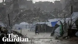 Gaza hit by devastating rainstorm: 'We're in a state nobody can imagine'