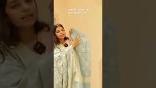 Handloom Pure Moonga Silk Suit🌸