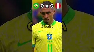 Brasil n&atilde;o deu mole pro PERU!😳🤭 #brasil #peru #engra&ccedil;ado #futebol