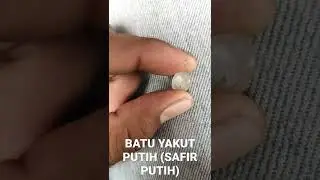 Batu safir putih (yakut putih)yang tercantum dalam surah Ar rahman#short