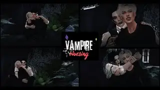 Sims 4 Animation - Feeding new vampire