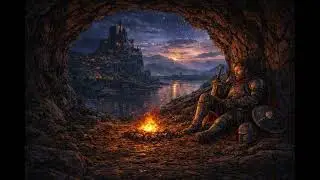 You’ve Traveled Far, Now Rest | Peaceful Medieval Campfire Ambient Music