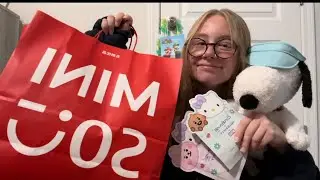 ASMR lofi miniso haul + other things