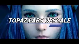 Topaz Labs AI Upscaling 720p 4x
