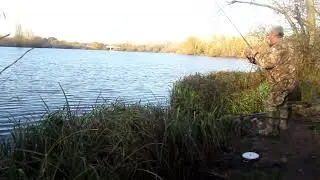 Borrow pit Pike fishing