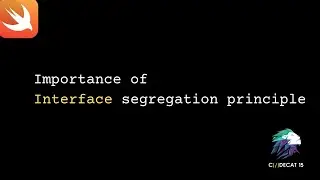 Importance of interface segregation principle in Swift | English captions