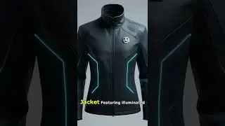 🚀 Unlock the Future of Fashion with the Aurora Glow Jacket! ✨