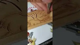 Tooling flower #leatherart #barrykingtools #