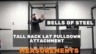 Tall Rack Lat Pulldown Attachment. How much height/length does it add to my rack?