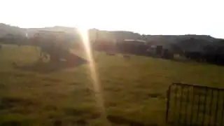 Running through fire a haystack!!