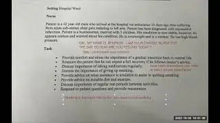 Complete sample of oet speaking @drbkmoetgermannclex