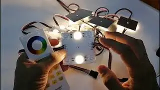 WIXURE RGBW led diffuse reflection blockchain light