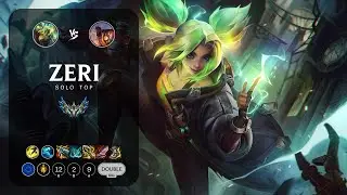 Zeri Top vs K'Sante - EUW Challenger Patch 13.1