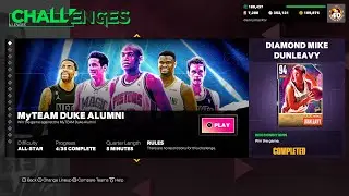 NBA 2K22 MyTEAM - DUKE ALUMNI BRACKET BUSTERS CHALLENGE -  SPOTLIGHT Challenge