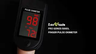 Zacurate 500DL Pro Series Fingertip Pulse Oximeter
