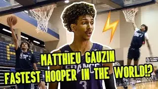 French Star Matthieu Gauzin Might Be The Fastest Player In The WORLD! FULL BWB Highlights 😱