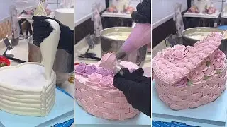  Amazing Cake Decorating Ideas – “This Color Combo MELTS HEARTS!”