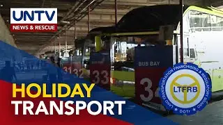 LTFRB starts accepting applications for special permit, ensures enough PUVs on holiday