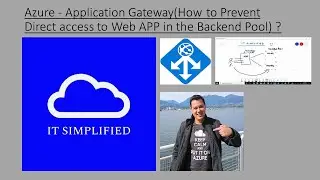 Azure - Application Gateway(How to Prevent Direct access to Web APP in the Backend Pool) ?