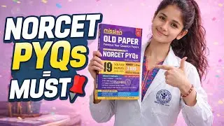 NORCET PYQs Book | Mission Old Paper 4th Edition 2026 | Honest Review #norcetpyqs #norcetmcqs
