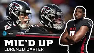 Scoop and score! Lorenzo Carter is mic'd up against the Los Angeles Rams | Atlanta Falcons | NFL