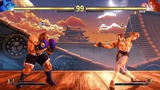 Balrog vs Vega (Hardest) - Street Fighter 5.| Epic Battle