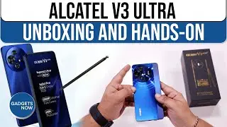 Alcatel V3 Ultra Unboxing & Hands-on | Dual Display Mode, Sleek Design & More!