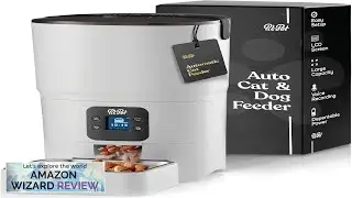 Smart Automatic Cat Feeder 6-L Reliable Automatic Cat Food Dispenser Review